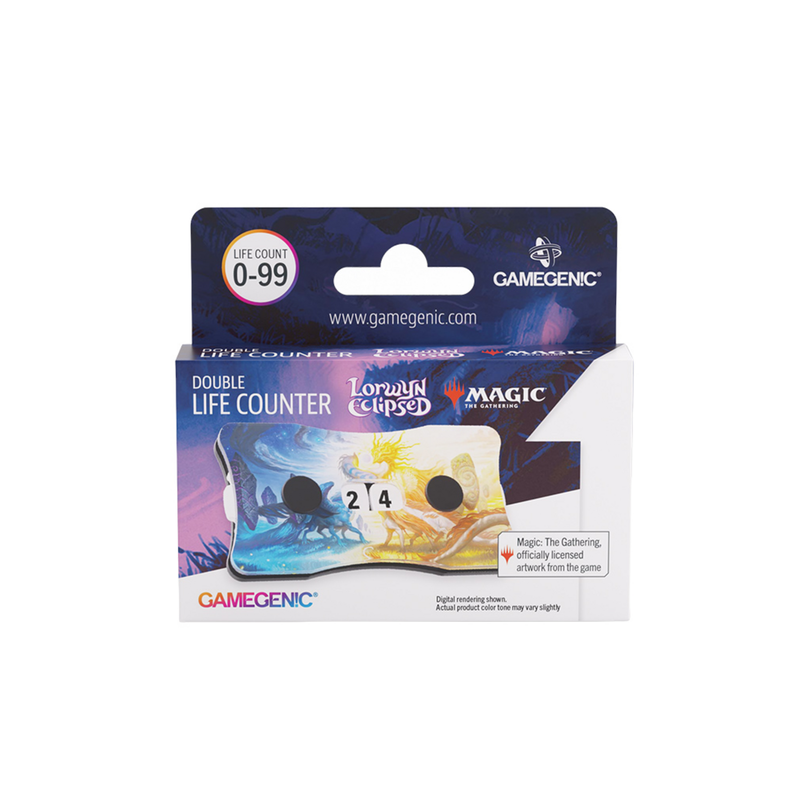 Gamegenic Gamegenic MTG Lorwyn Eclipsed Double Life Counter Celestial Reunion
