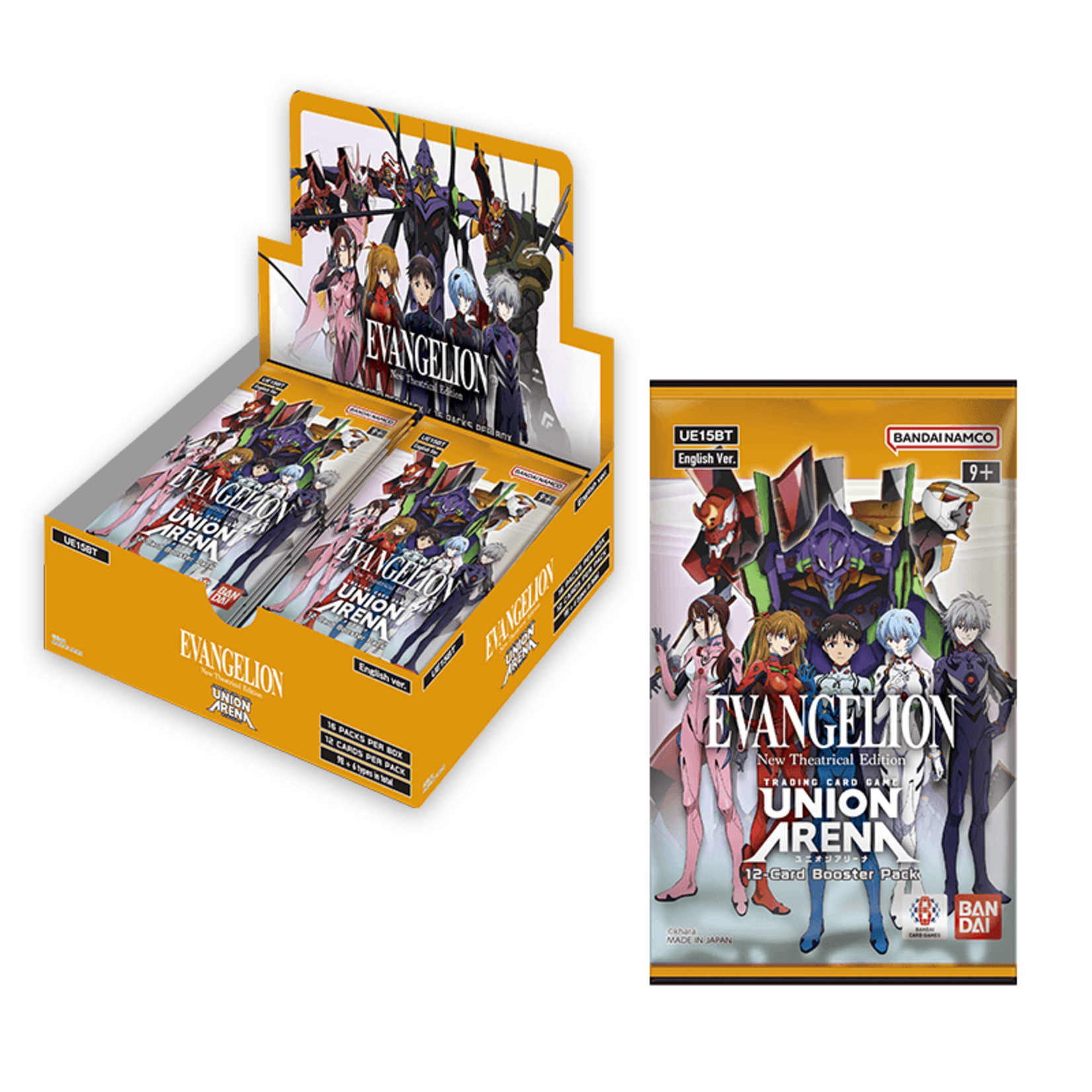 Bandai Union Arena Evangelion New Theatrical Edition Booster PACK