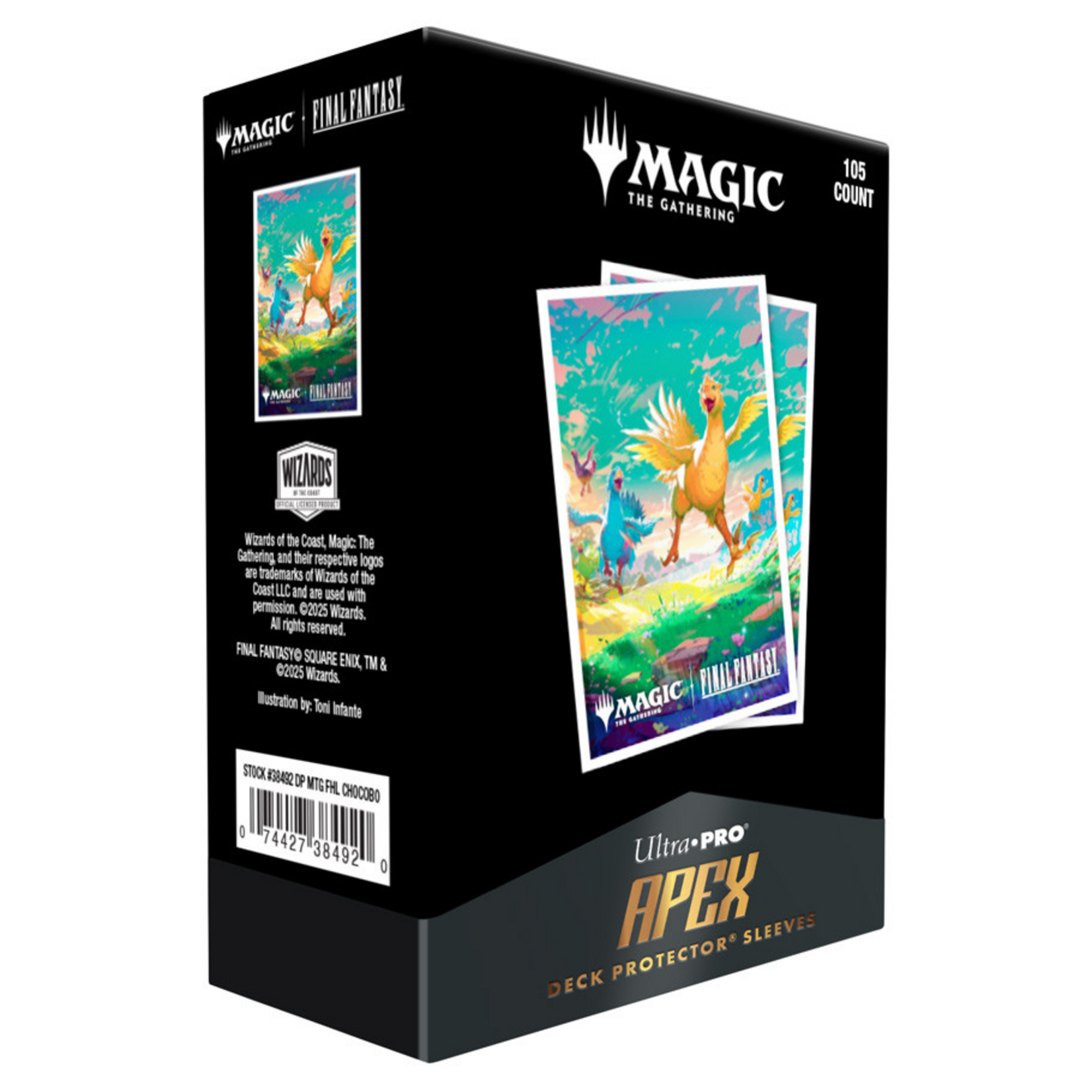 Ultra Pro Ultra Pro APEX Sleeves 105 ct MTG Final Fantasy Chocobo