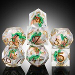 Dice Habit Liquid Core Dragon Percy Polyhedral 7 Die Set