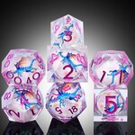 Dice Habit Liquid Core Dragon Elysia Polyhedral 7 Die Set