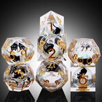 Dice Habit Liquid Core Luxury Kitty Polyhedral 7 Die Set