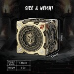 Dice Habit Cube Spinner Dice Bronze