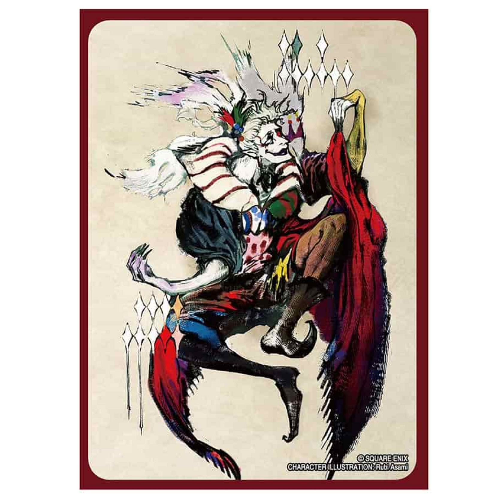 Square Enix Final Fantasy Card Sleeves vol 2 Kefka 100 ct