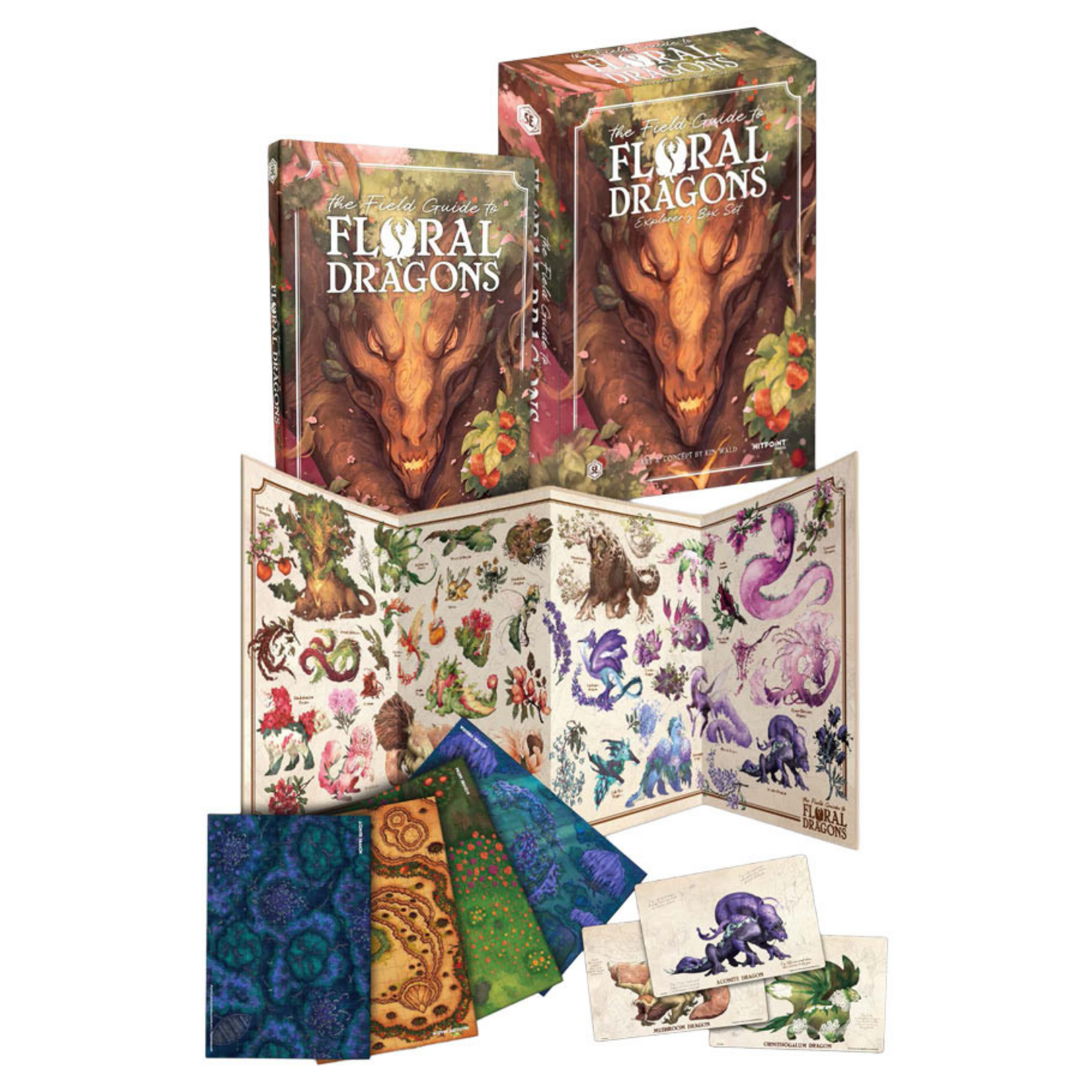 Hit Point Press 5E The Field Guide to Floral Dragons Box Set