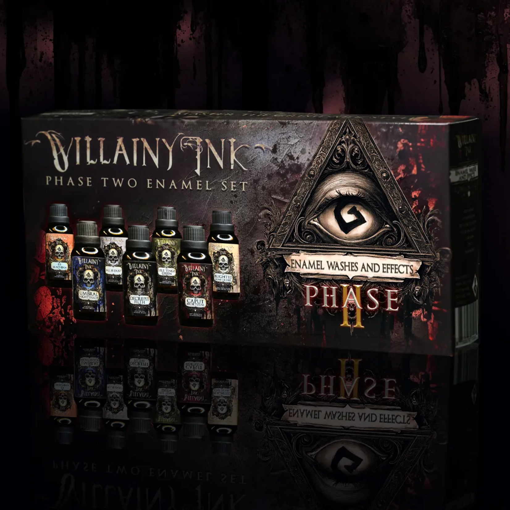 Grimdark Compendium Villainy Ink Enamels Phase II Set