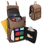 Enhance Gaming Enhance Full-Size Trading Card Storage Box Backpack Tan