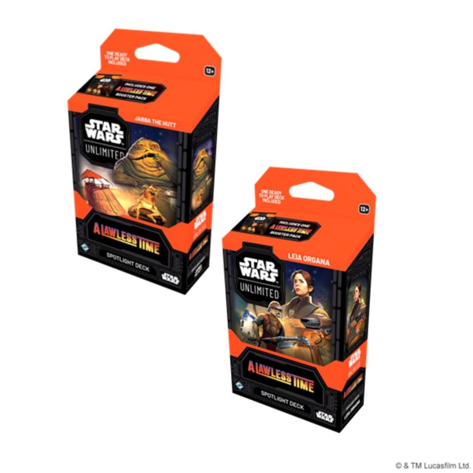 Fantasy Flight Games Star Wars Unlimited A Lawless Time Spotlight Deck DUO