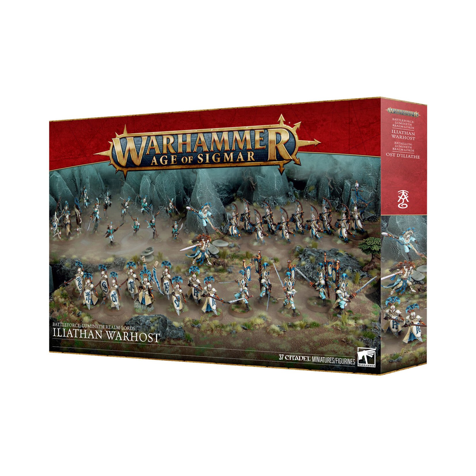 Games Workshop Warhammer Age of Sigmar Battleforce Lumineth Realmlords Iliathan Warhost