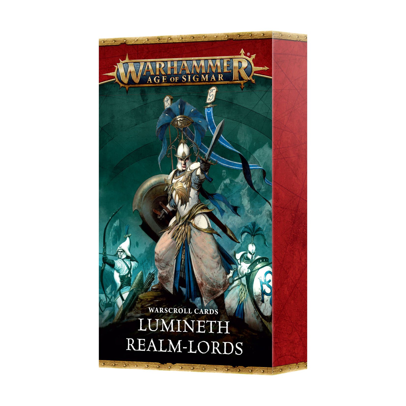 Games Workshop Warhammer Age of Sigmar Warscroll Cards Lumineth Realmlords 4E