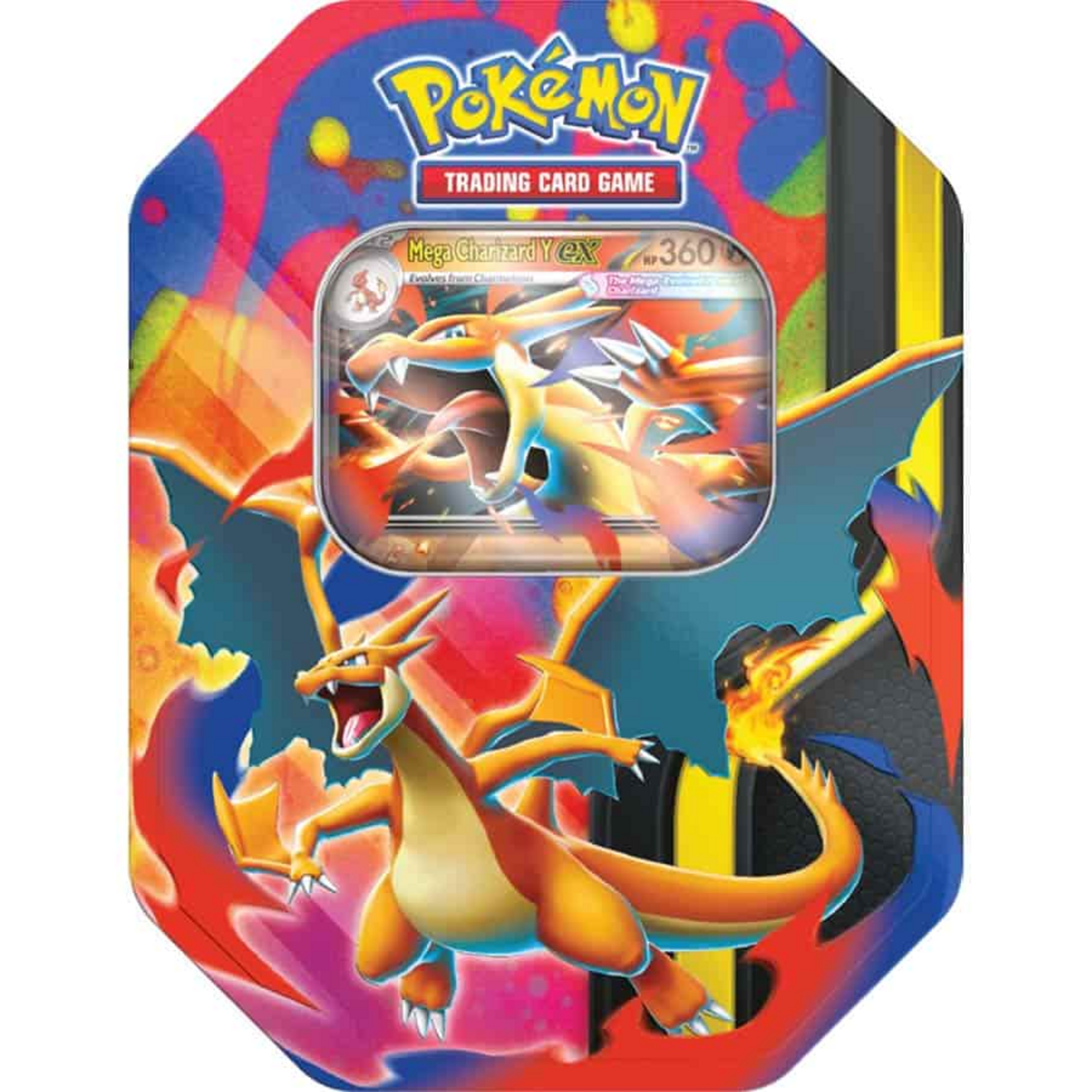 Pokemon Company International Pokemon Mega Charizard Y ex Tin