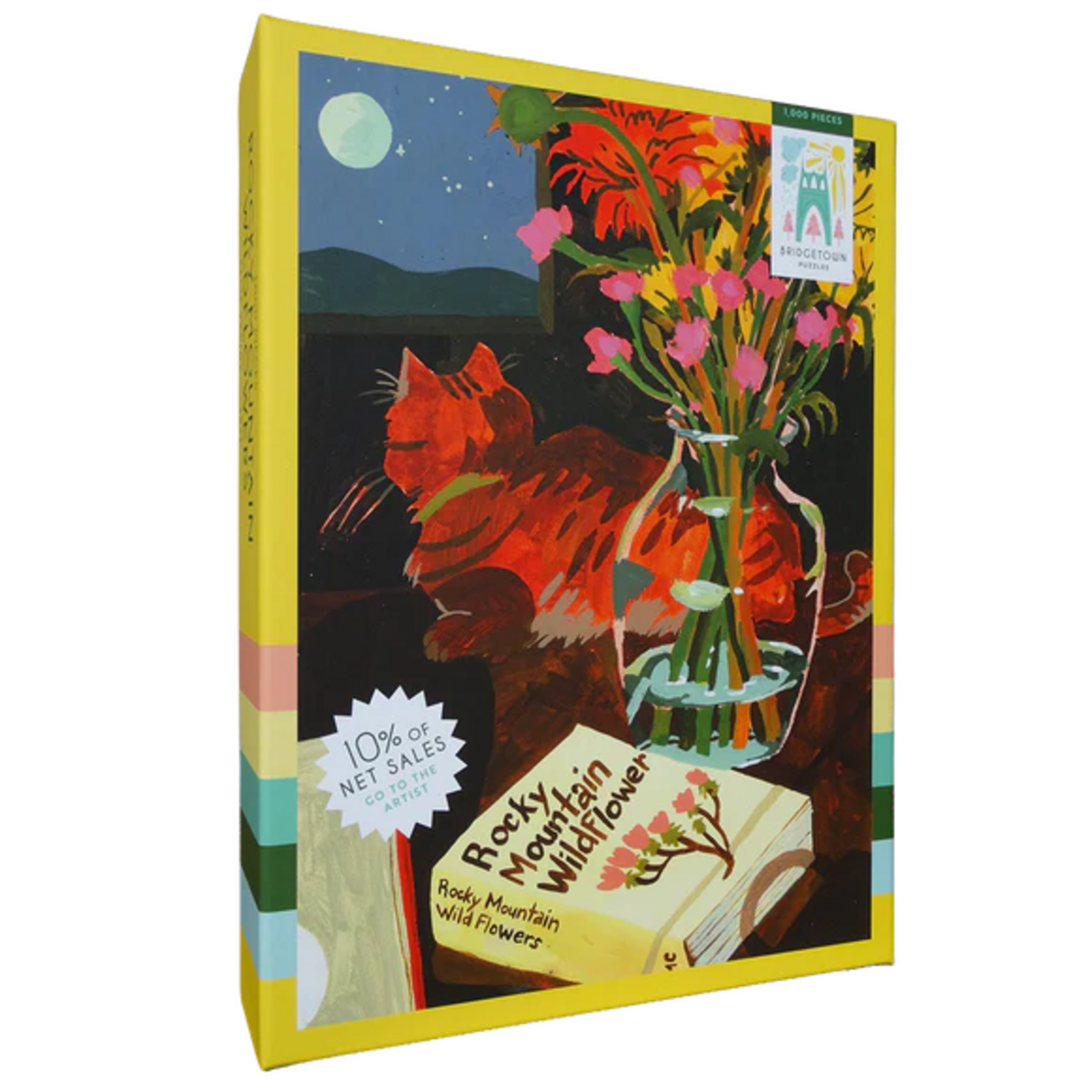 Bridgetown Puzzles 1000 pc Puzzle Rocky Mountain Wildflowers