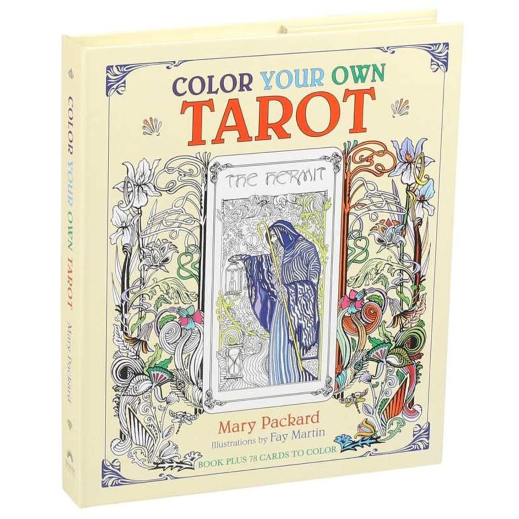 Simon and Schuster Color Your Own Tarot by Mary Packard