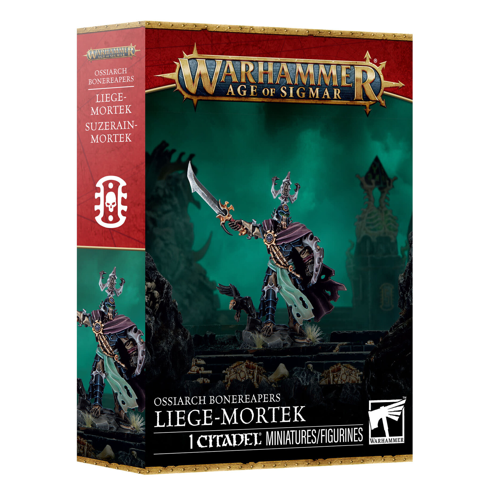 Games Workshop Warhammer Age of Sigmar Death Ossiarch Bonereapers Liege Mortek