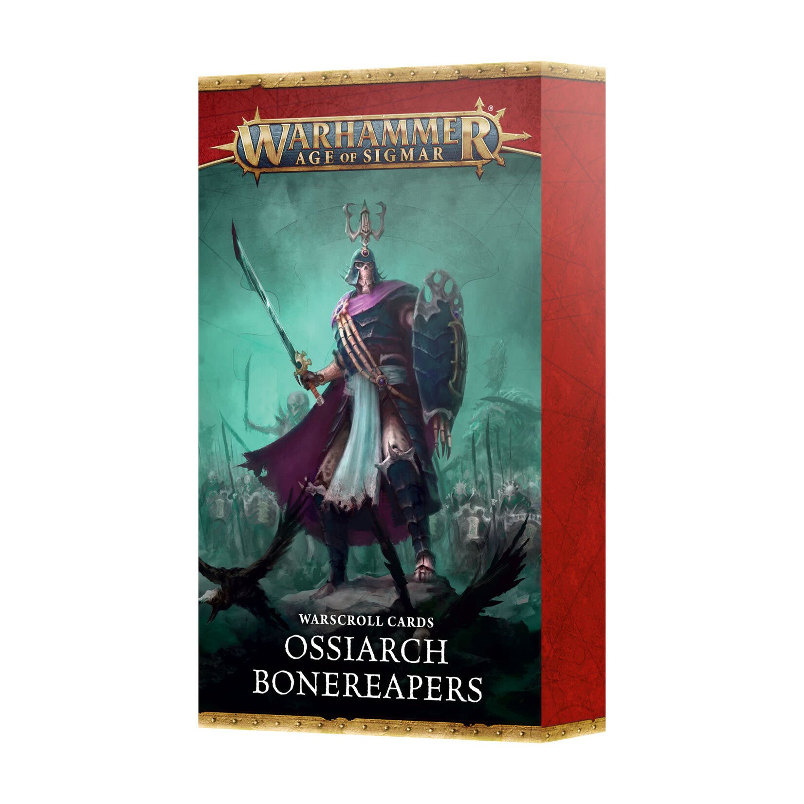 Games Workshop Warhammer Age of Sigmar Warscroll Cards Ossiarch Bonereapers 4E