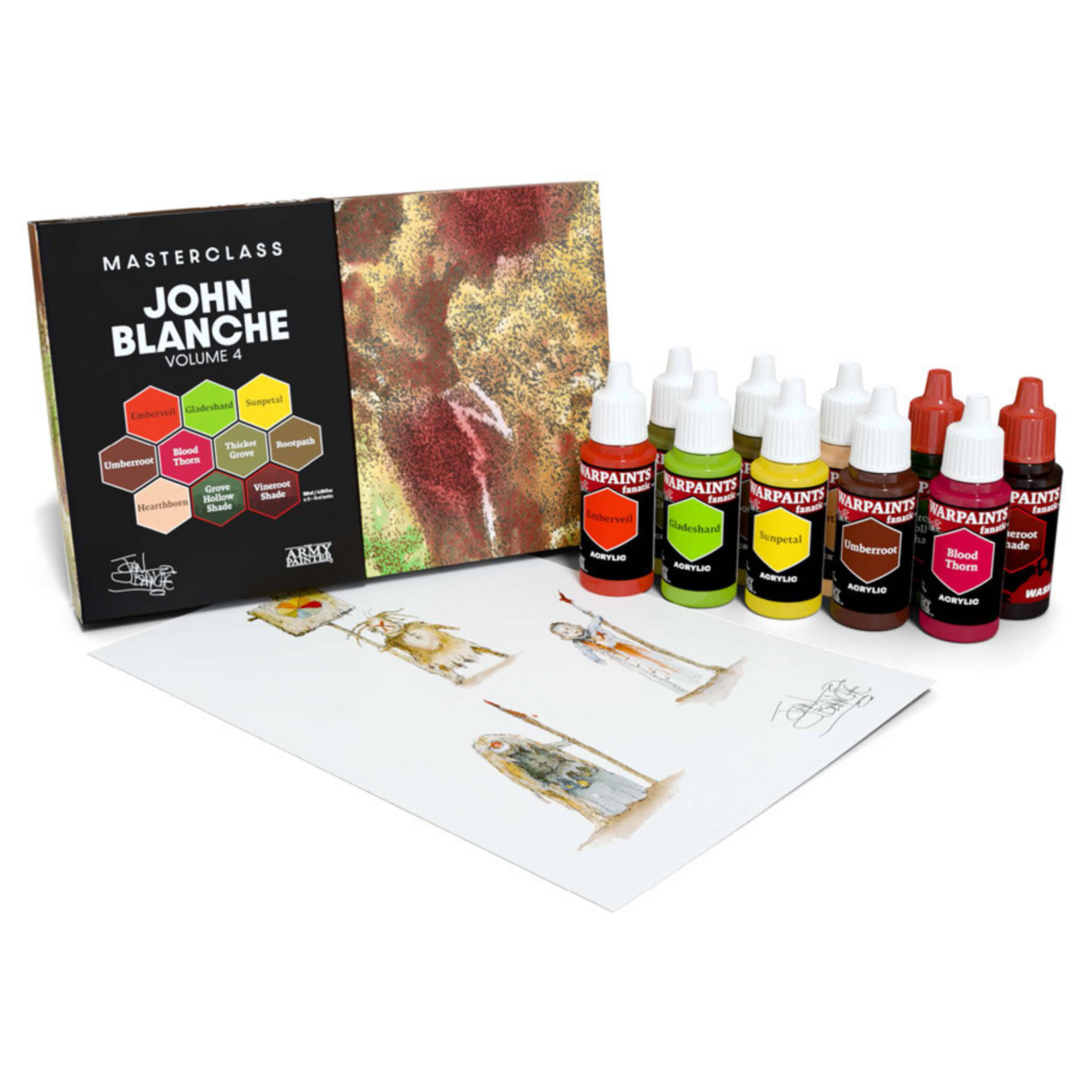 Army Painter Army Painter Masterclass John Blanche Paint Set Vol 4