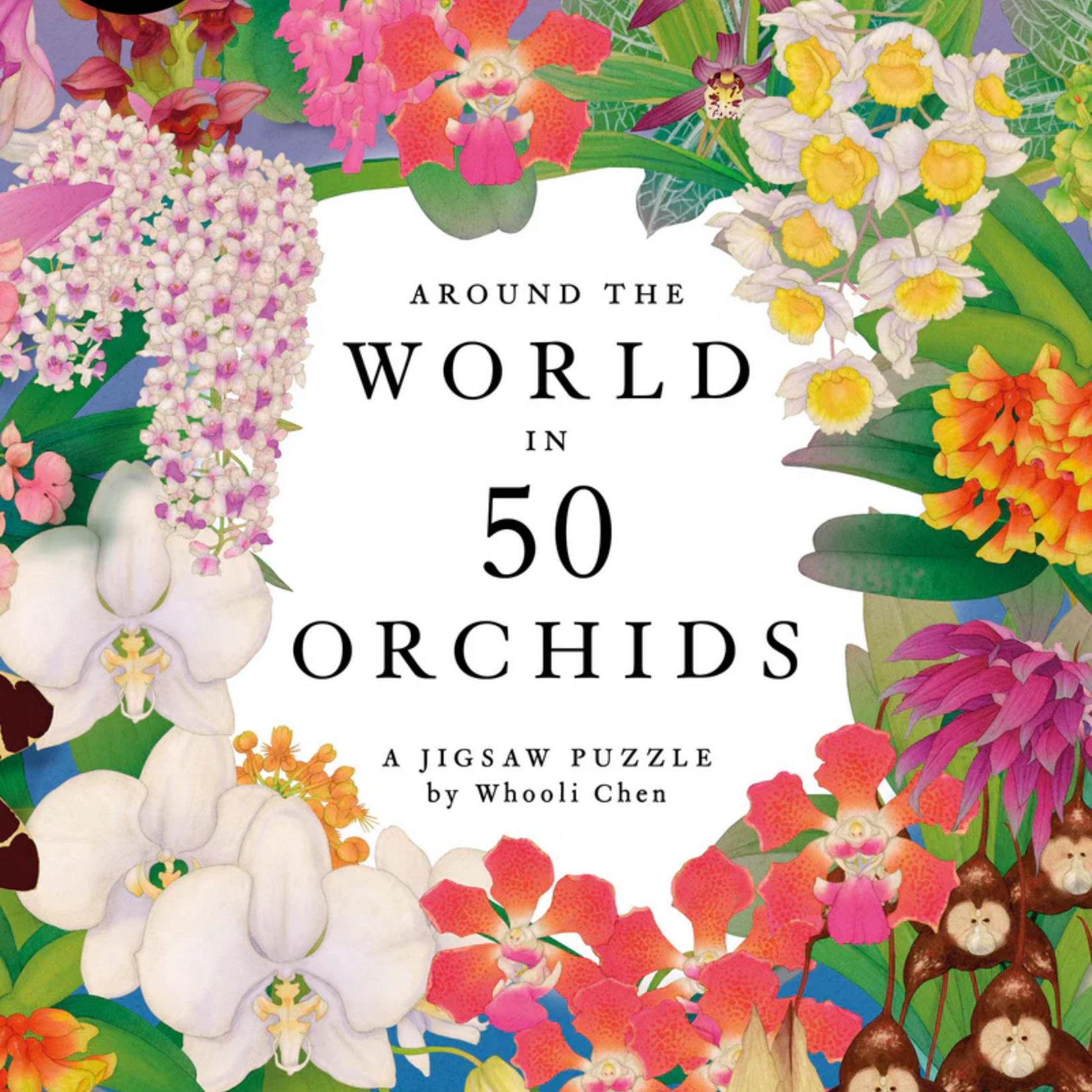 Laurence King Publishing 1000 pc Puzzle Around the World in 50 Orchids