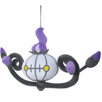 Sanei Pokemon All Star Collection Chandelure Plush