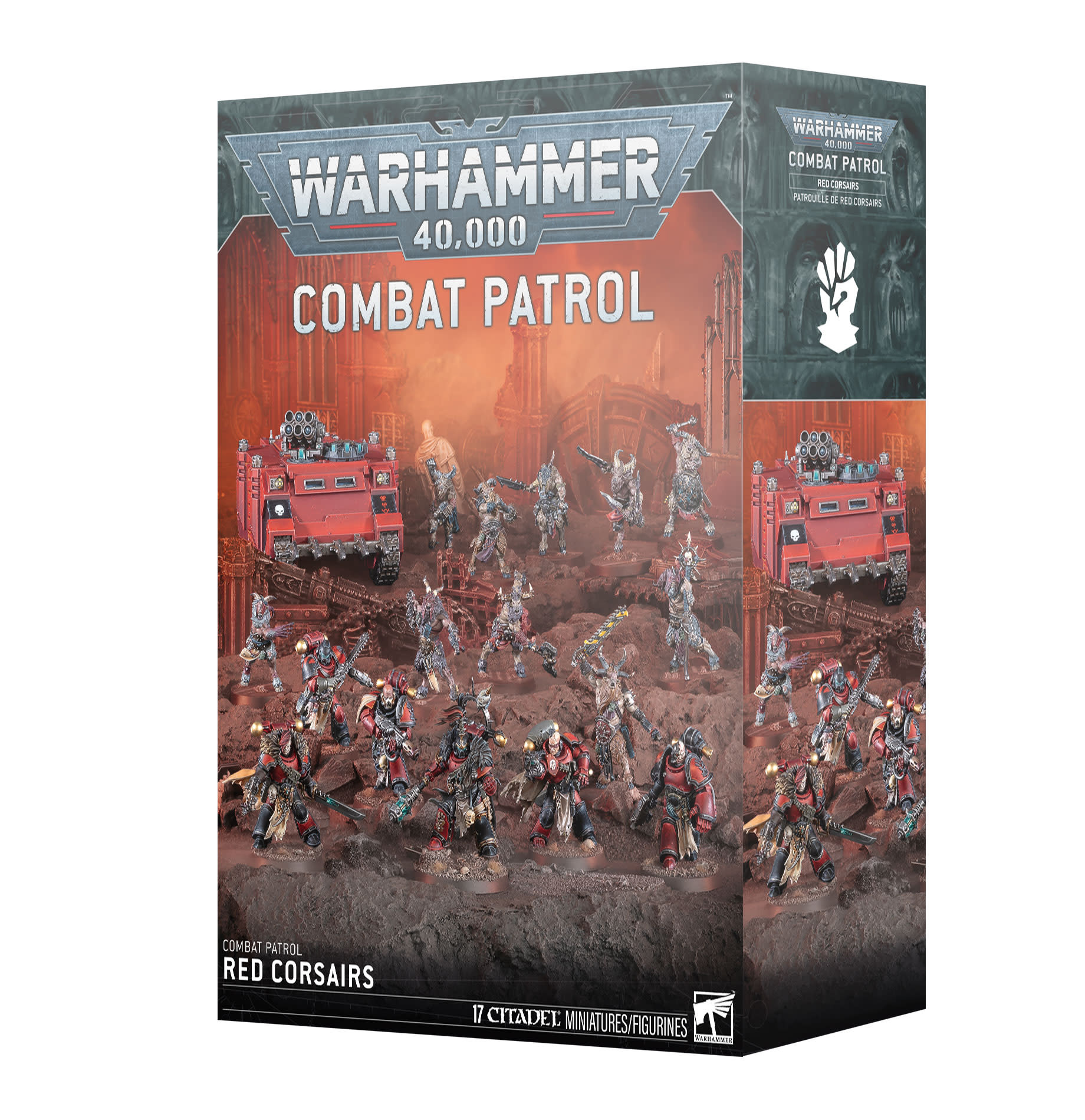 タ*ー様 レッドコルセア:コンバットパトロール　RED CORSAIRS Warhammer 40k Chaos Red Corsairs Combat Patrol - Guardian Games