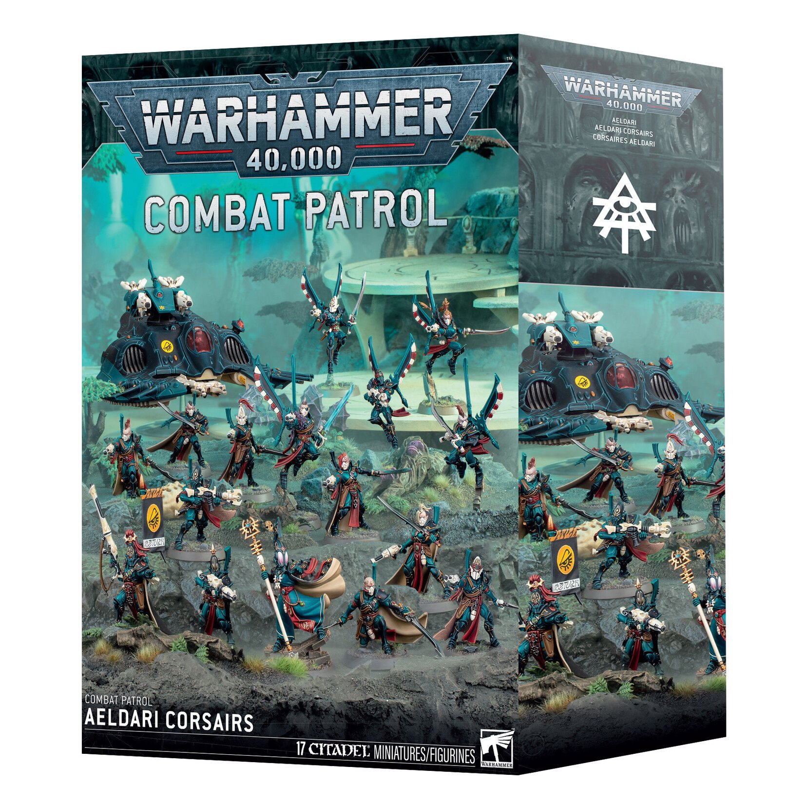 Games Workshop Warhammer 40k Xenos Aeldari Corsairs Combat Patrol