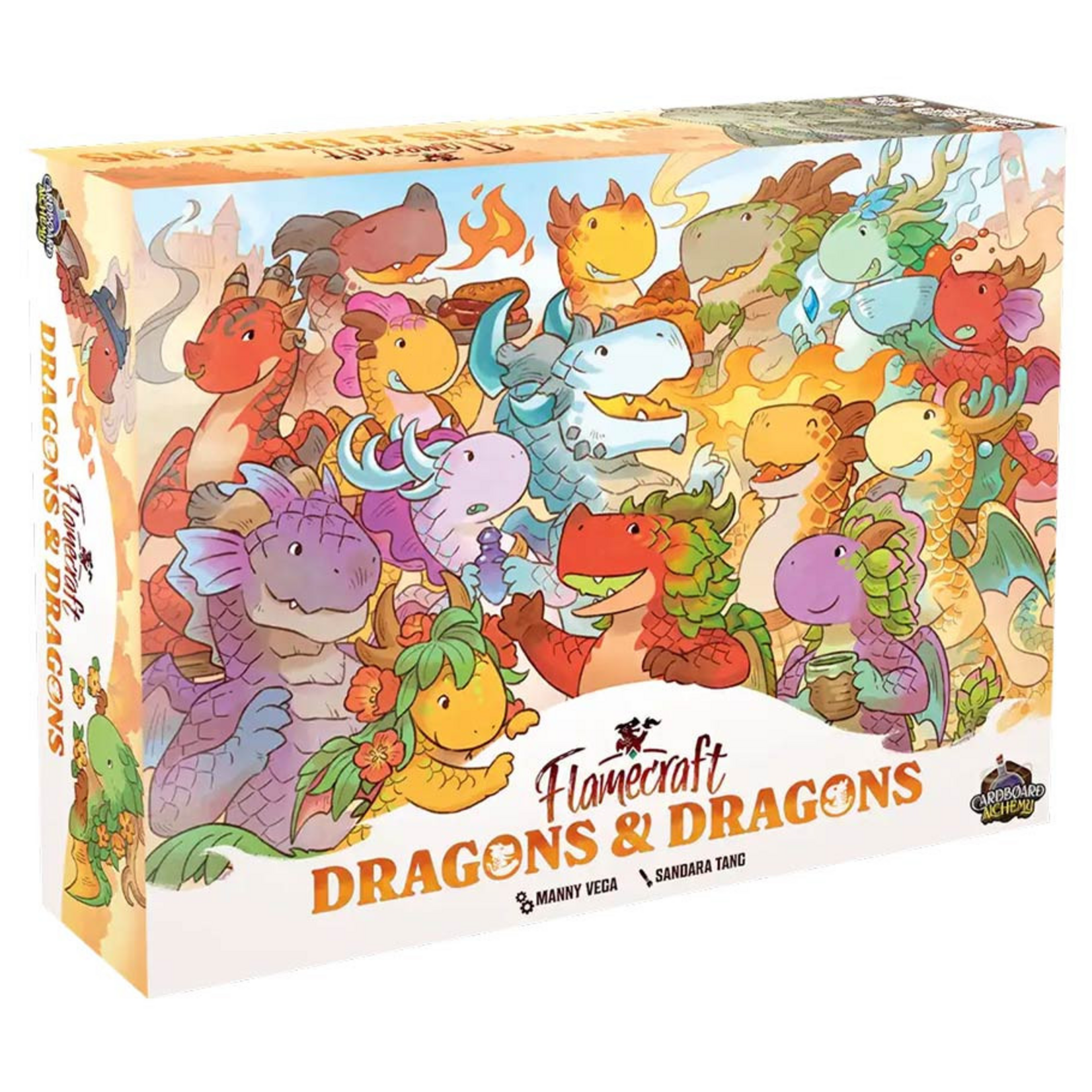 Cardboard Alchemy Flamecraft Dragons and Dragons Expansion