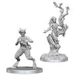 WizKids Dungeons and Dragons Nolzur's Marvelous Minis Satyr and Dryad