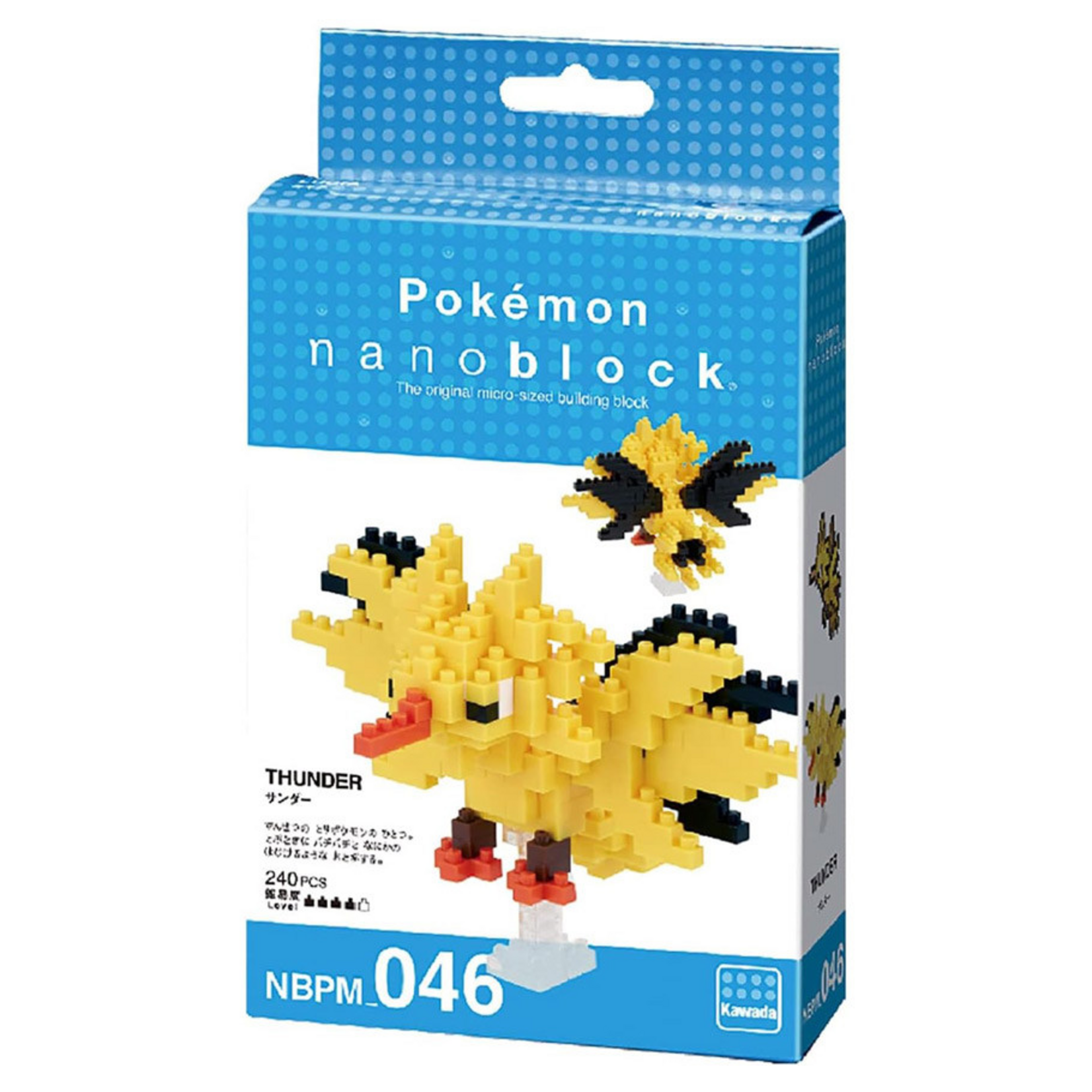Bandai Nanoblock Pokemon Zapdos