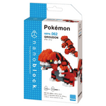 Bandai Nanoblock Pokemon Groudon