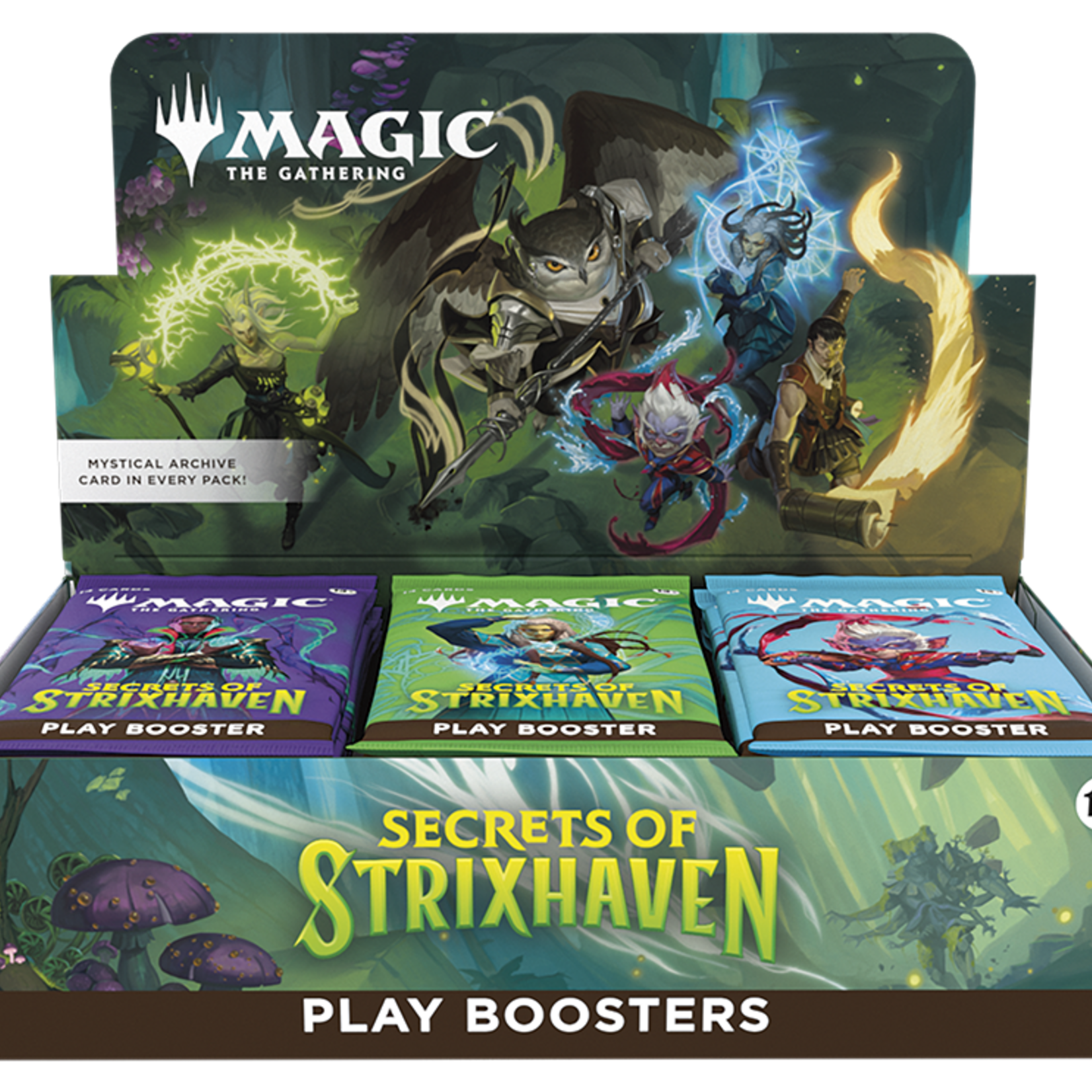 Wizards of the Coast Magic the Gathering Secrets of Strixhaven Play Booster Box
