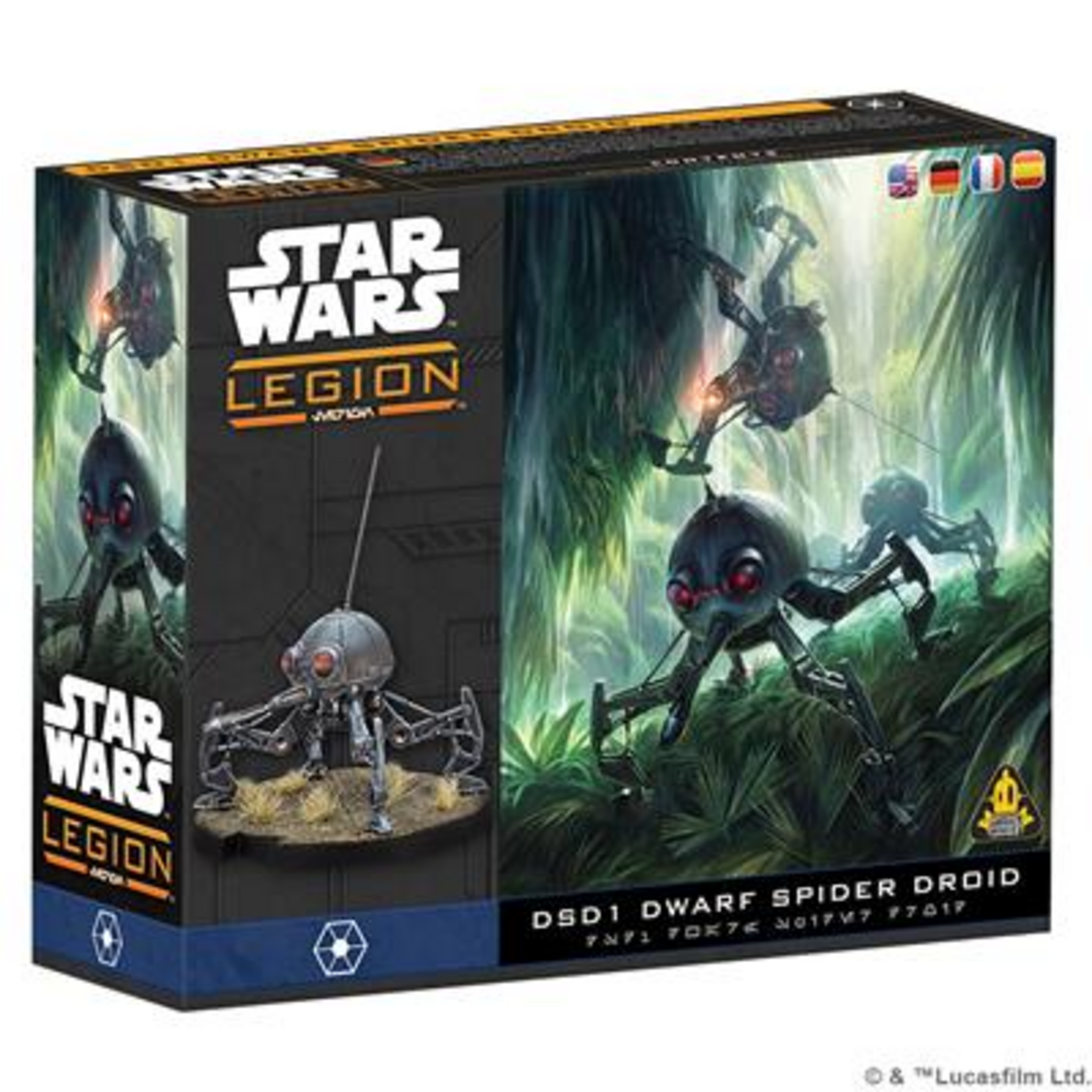 Atomic Mass Games Star Wars Legion DSD1 Dwarf Spider Droid