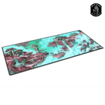 Orange Nebula Curator Desk Mat Arcane Landscapes The Mists