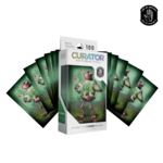 Orange Nebula Curator Masterworks Sleeves Cultivation 100 ct