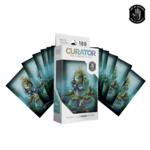 Orange Nebula Curator Masterworks Sleeves Tranquility 100 ct