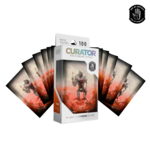 Orange Nebula Curator Masterworks Sleeves Reverie 100 ct