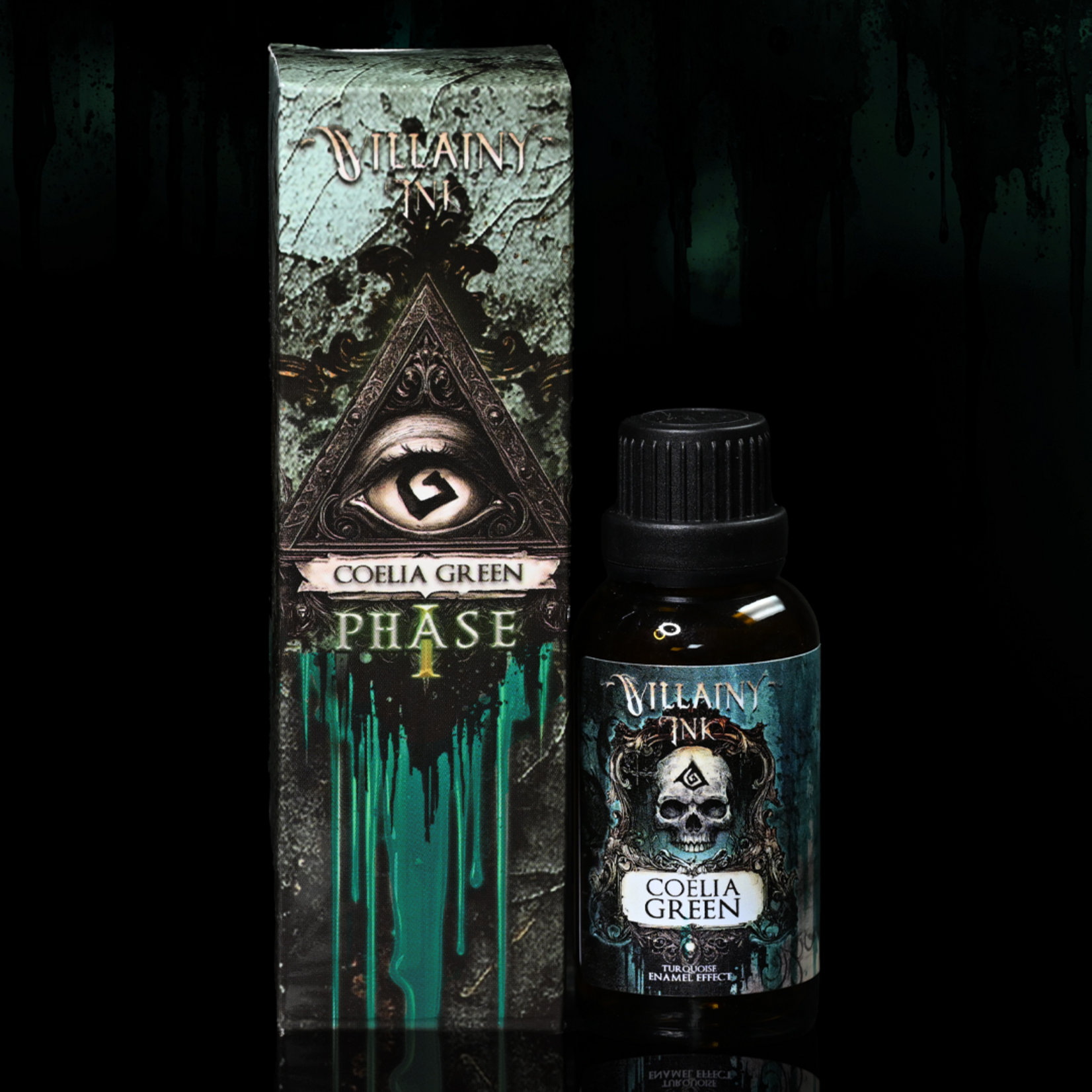Grimdark Compendium Villainy Ink Enamels Phase I Coelia Green