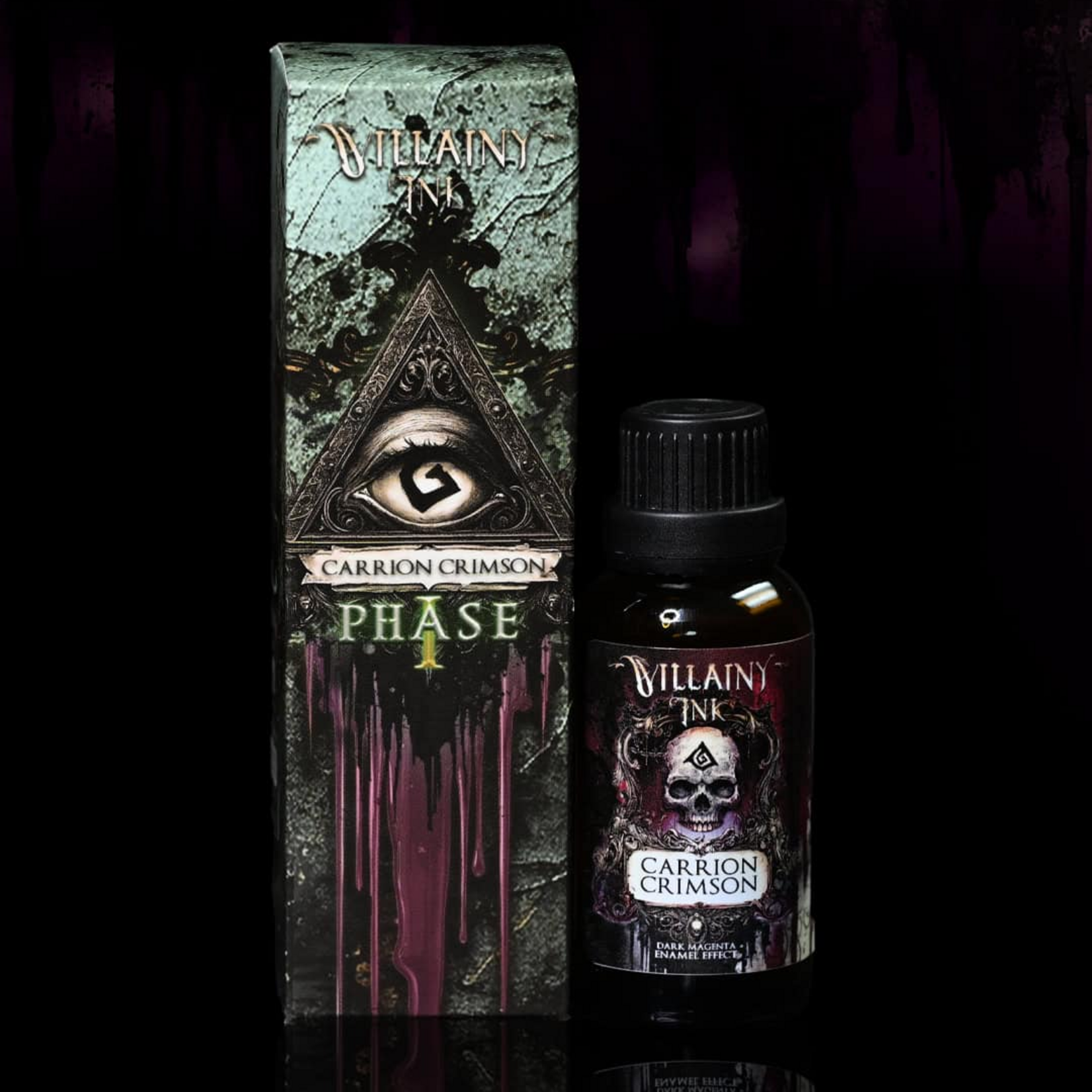 Grimdark Compendium Villainy Ink Enamels Phase I Carrion Crimson