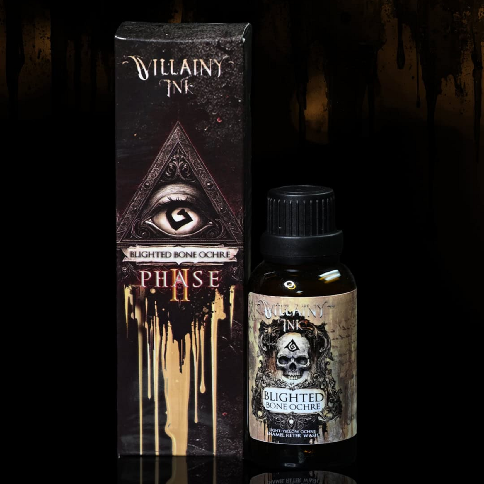 Grimdark Compendium Villainy Ink Enamels Phase II Blighted Bone Ochre