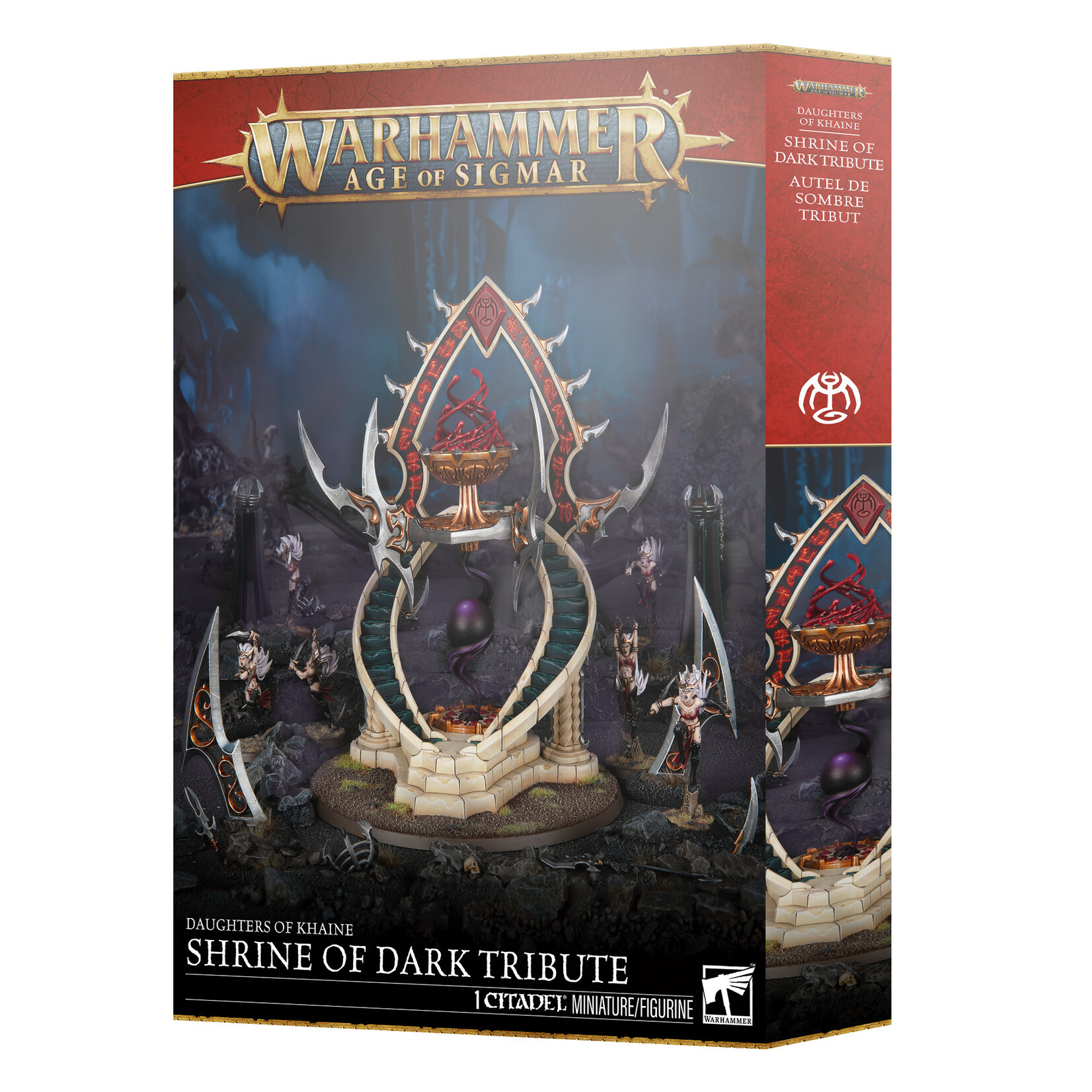 Games Workshop Warhammer Age of Sigmar Order Daughters of Khaine Shrine of Dark Tribute