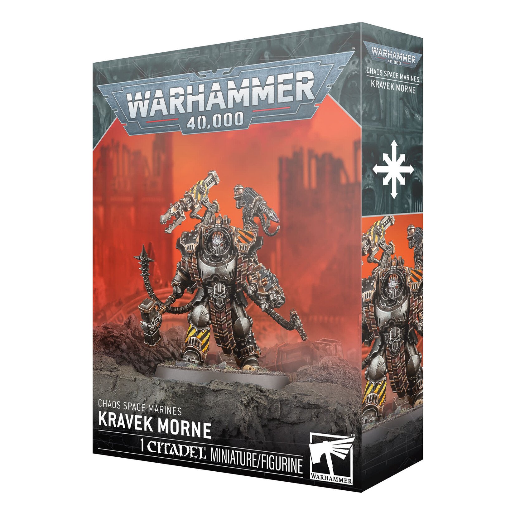 Games Workshop Warhammer 40k Chaos Space Marines Kravek Morne