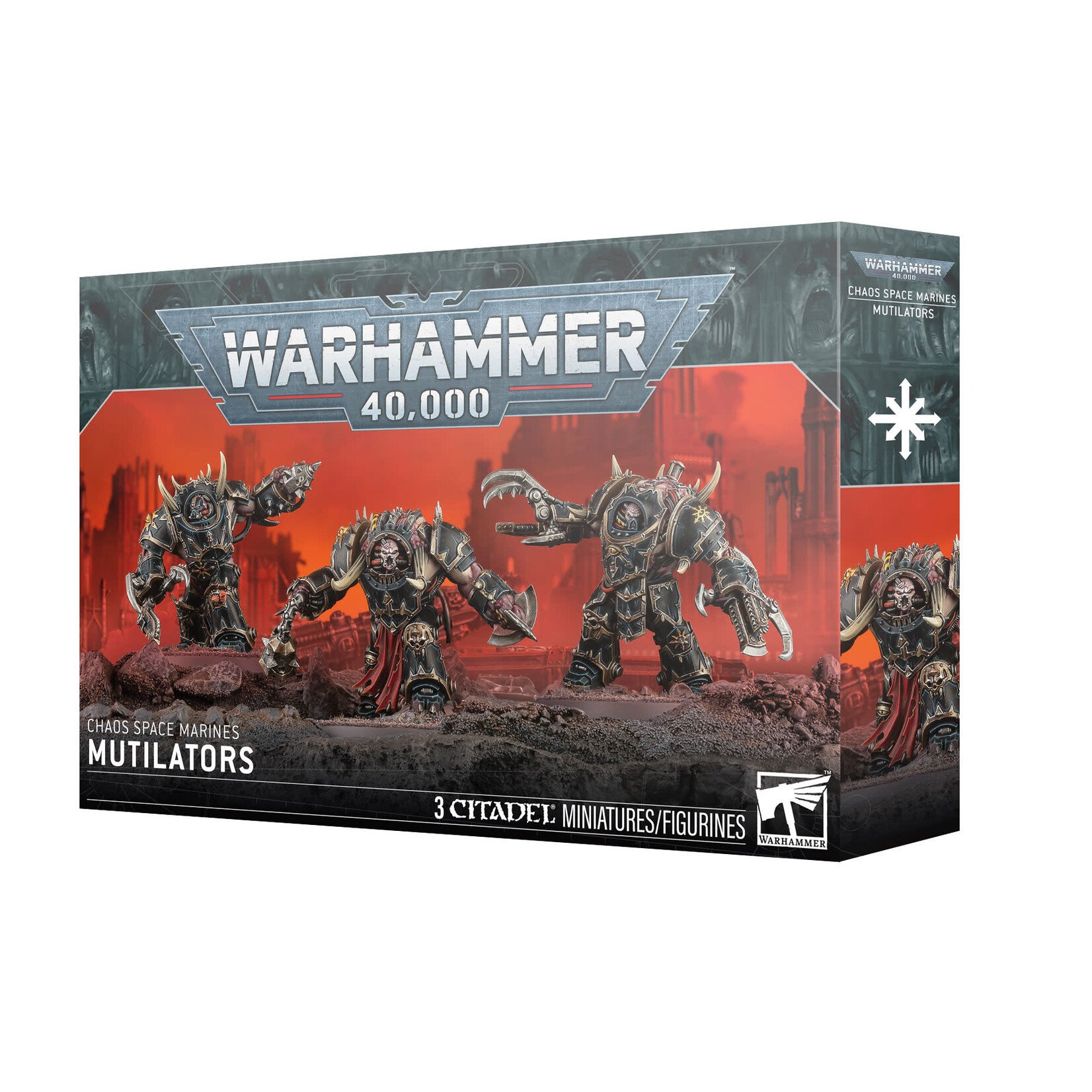 Games Workshop Warhammer 40k Chaos Space Marines Mutilators