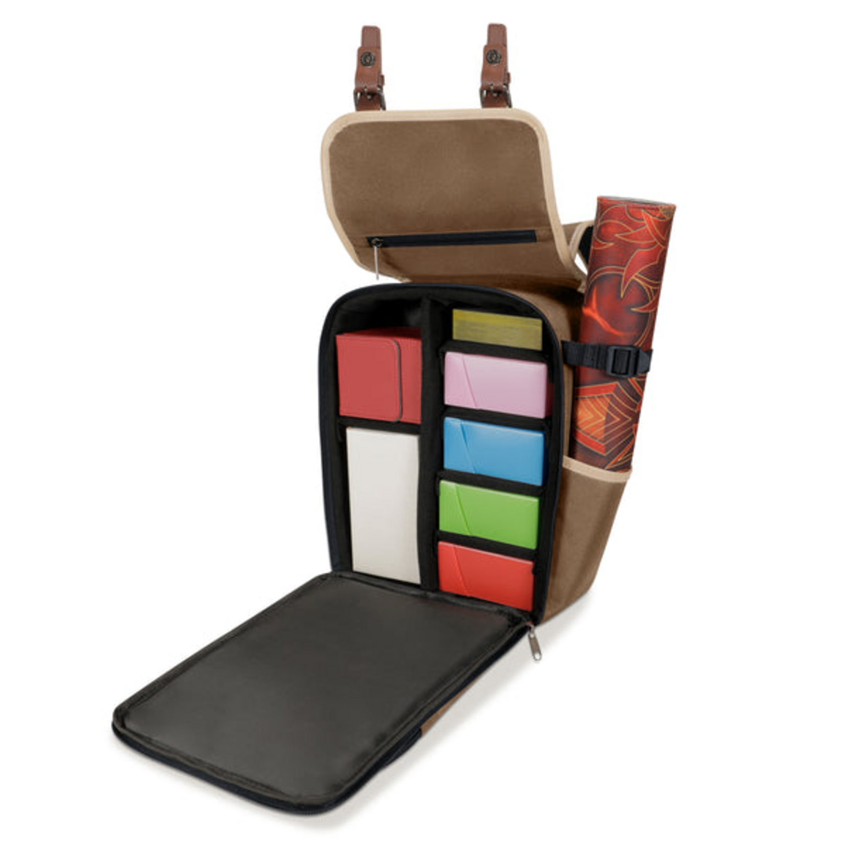 Enhance Gaming ENHANCE Designer Edition Compact Trading Card Backpack Tan