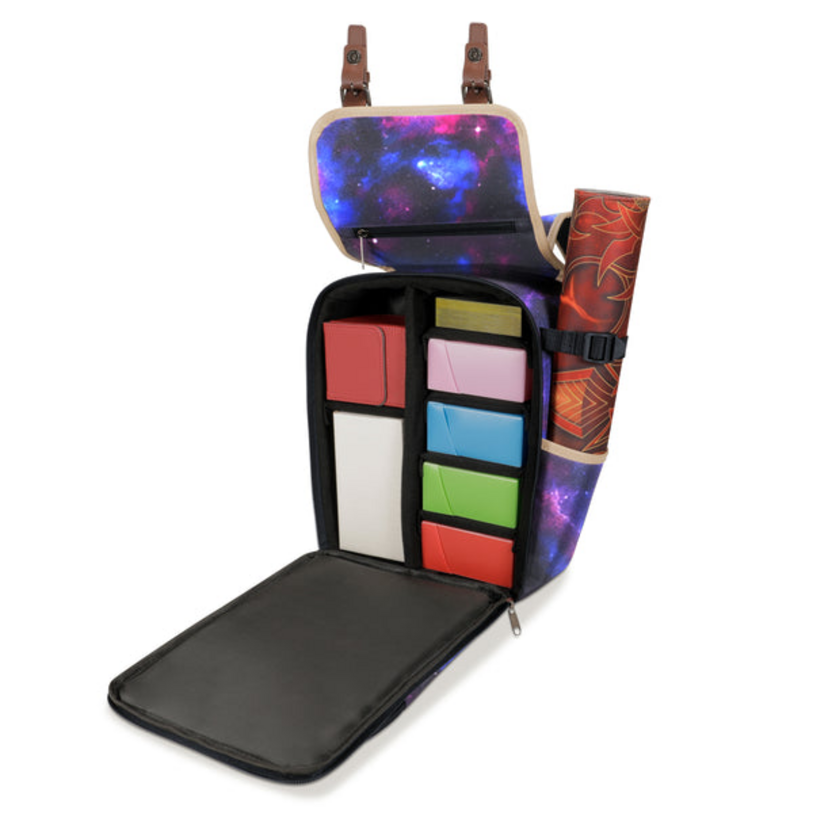 Enhance Gaming ENHANCE Designer Edition Compact Trading Card Backpack Galaxy