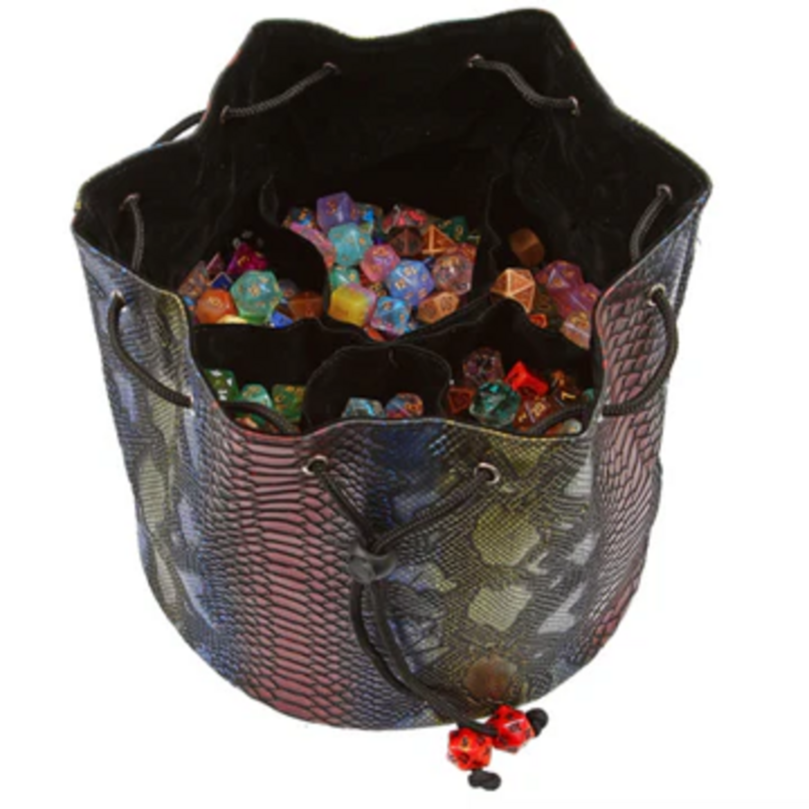 Forged Pouch of the Endless Hoard Dice Bag Rainbow