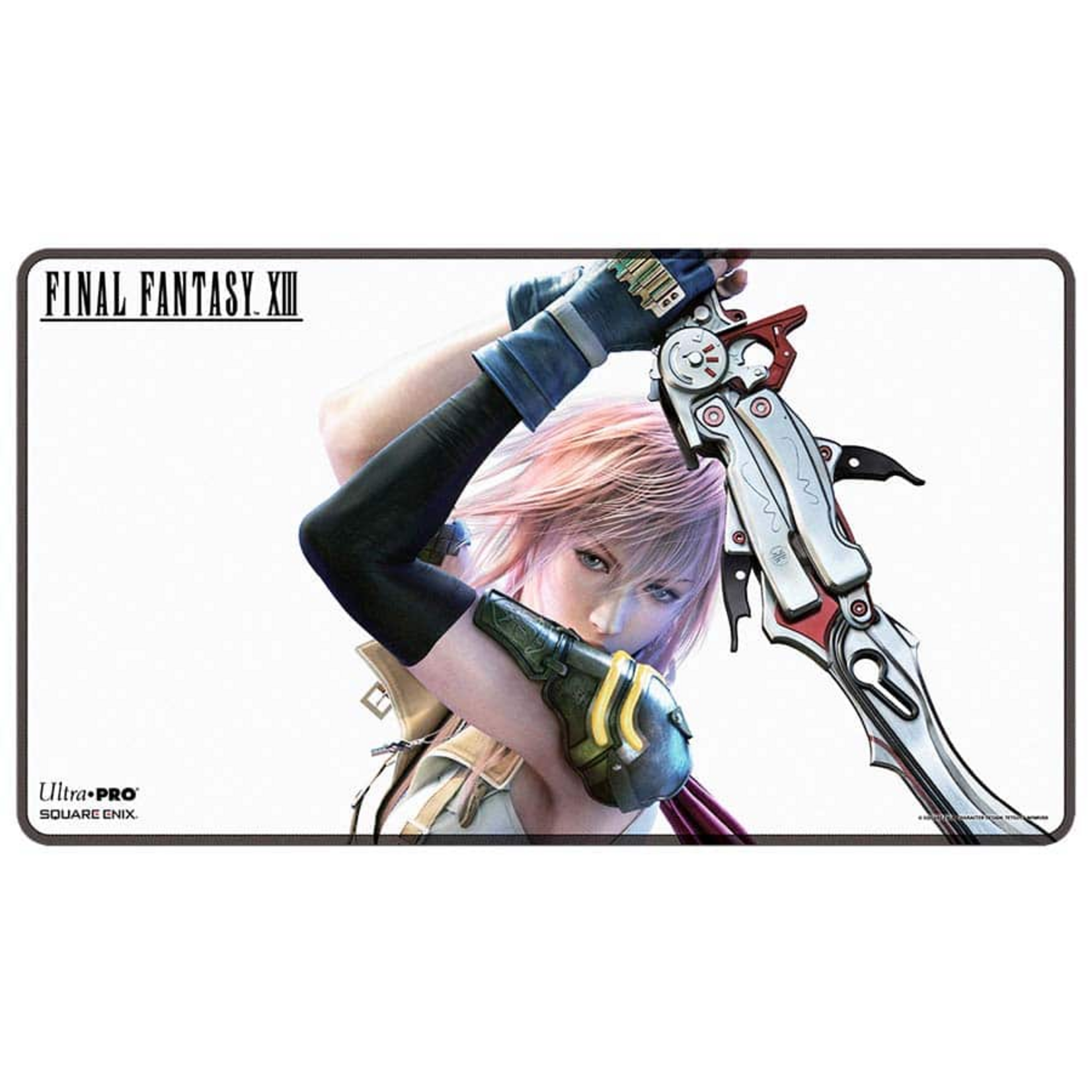 Square Enix Ultra Pro Stitched Edge Playmat Final Fantasy XIII Lightning