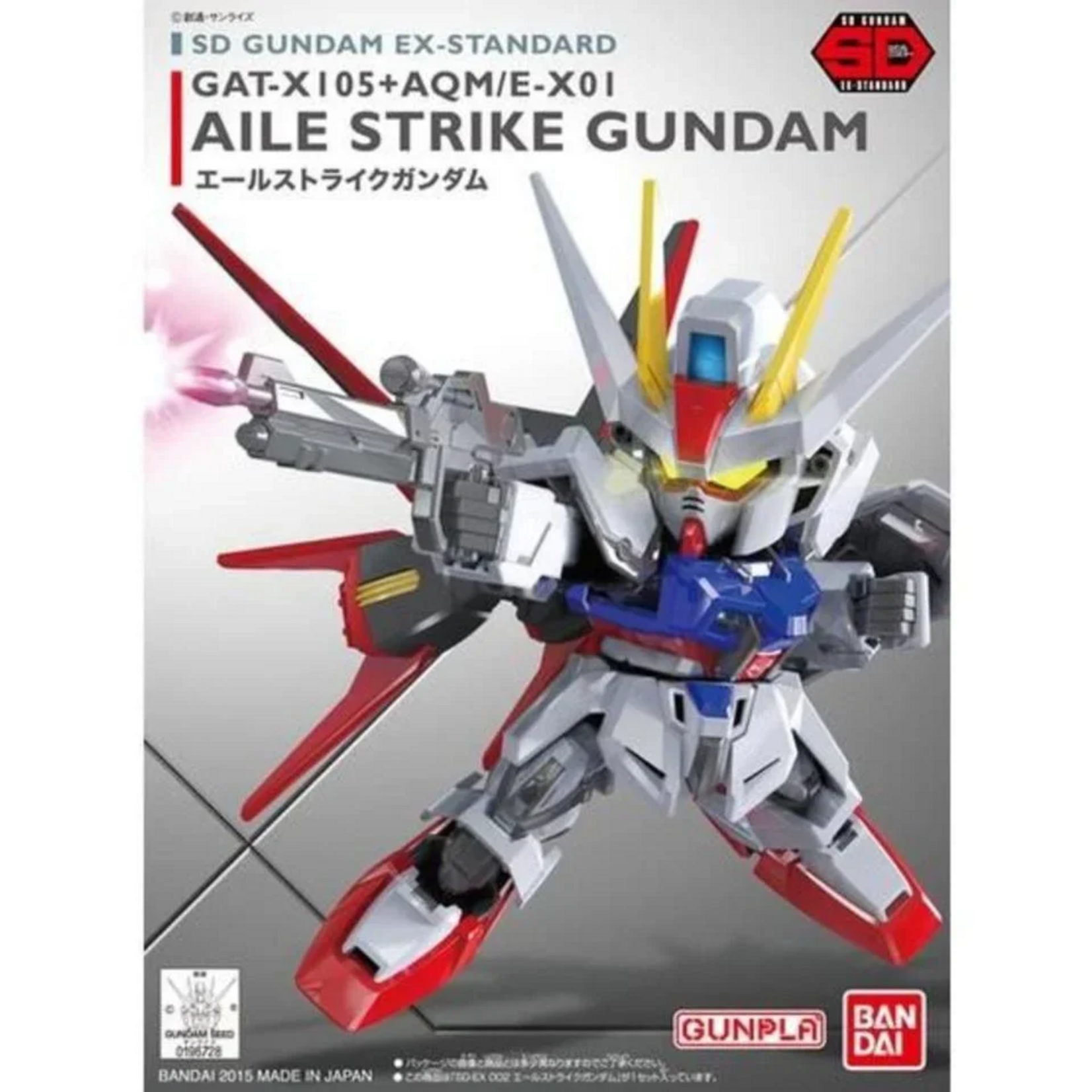 Bandai Gundam SD 02 Aile Strike GUndam Seed Mobile Suit