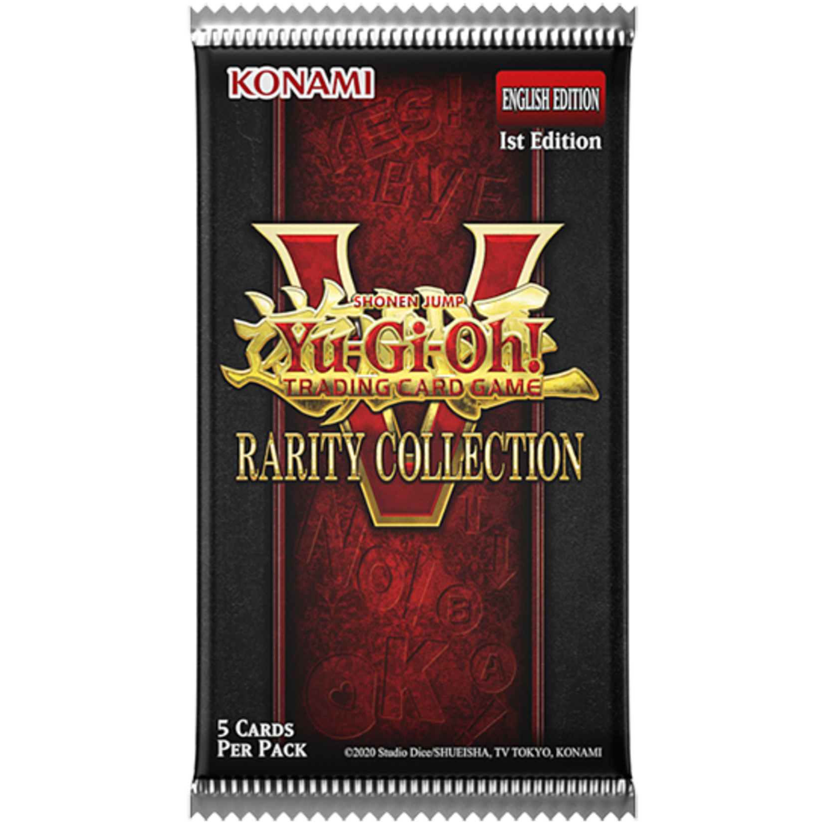 Konami YuGiOh Rarity Collection V Booster PACK
