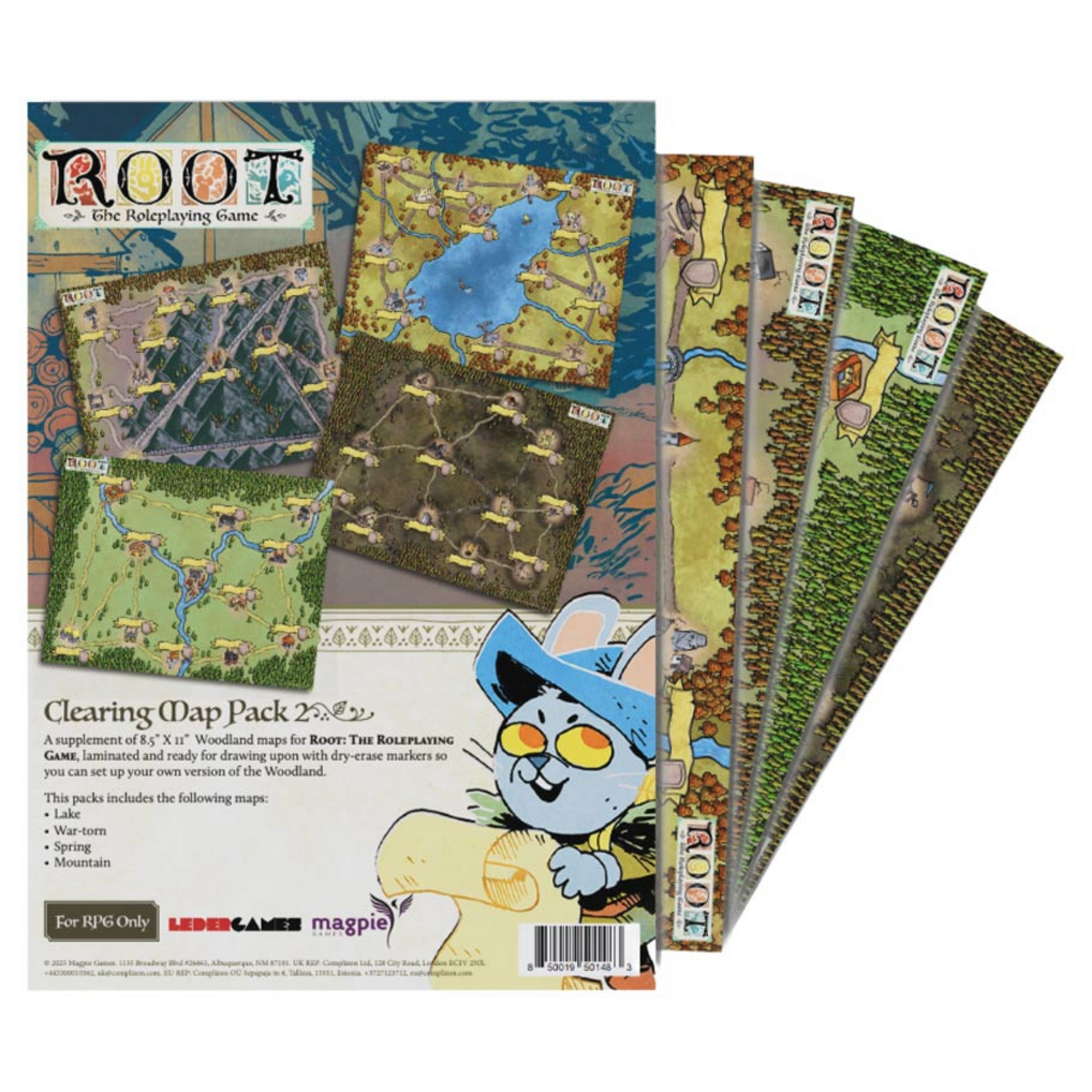 Magpie Games Root RPG Ruins and Expeditions Map Pack 2