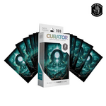 Orange Nebula Curator Masterworks Sleeves Reverence 100 ct