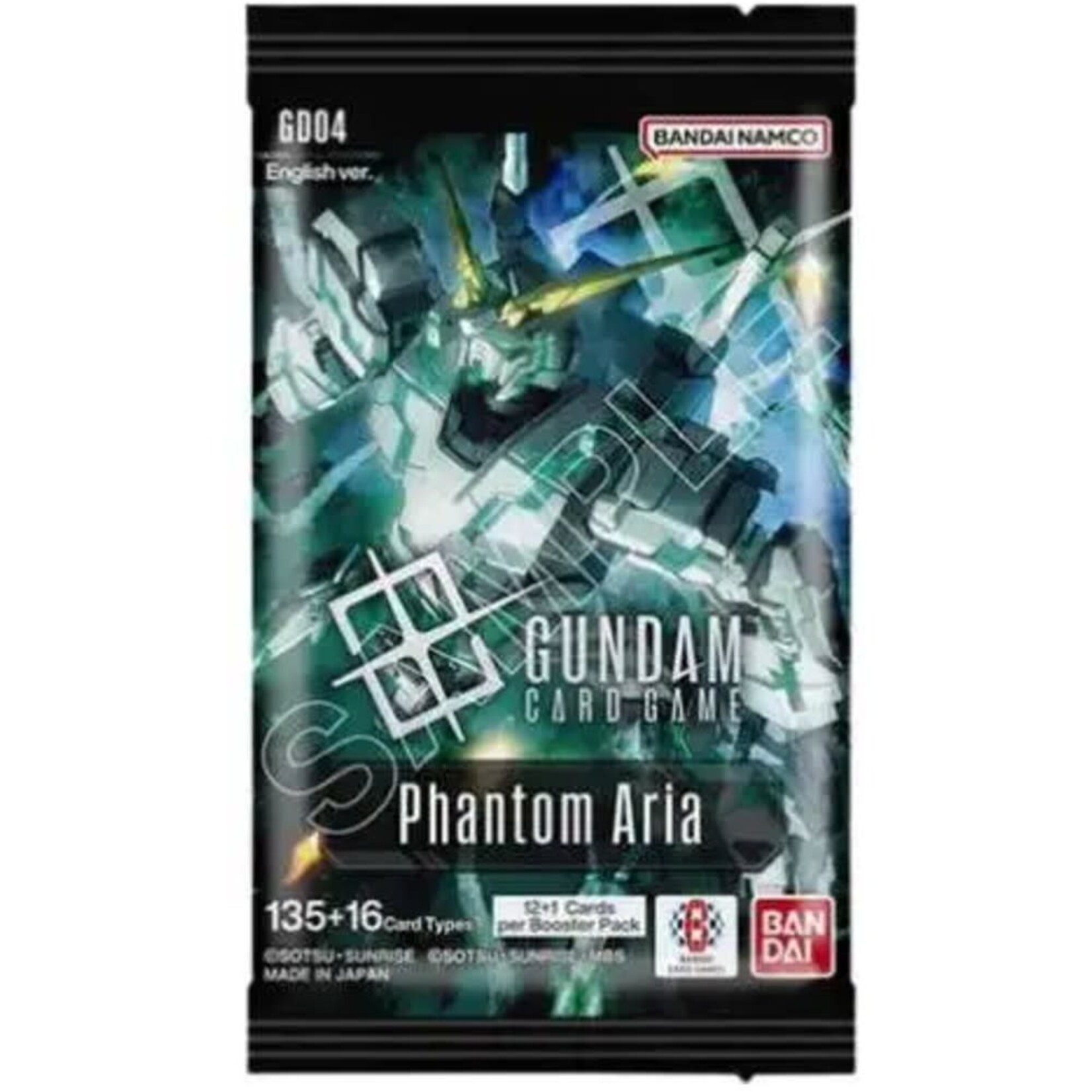 Bandai Gundam Card Game Phantom Aria GD04 Booster PACK
