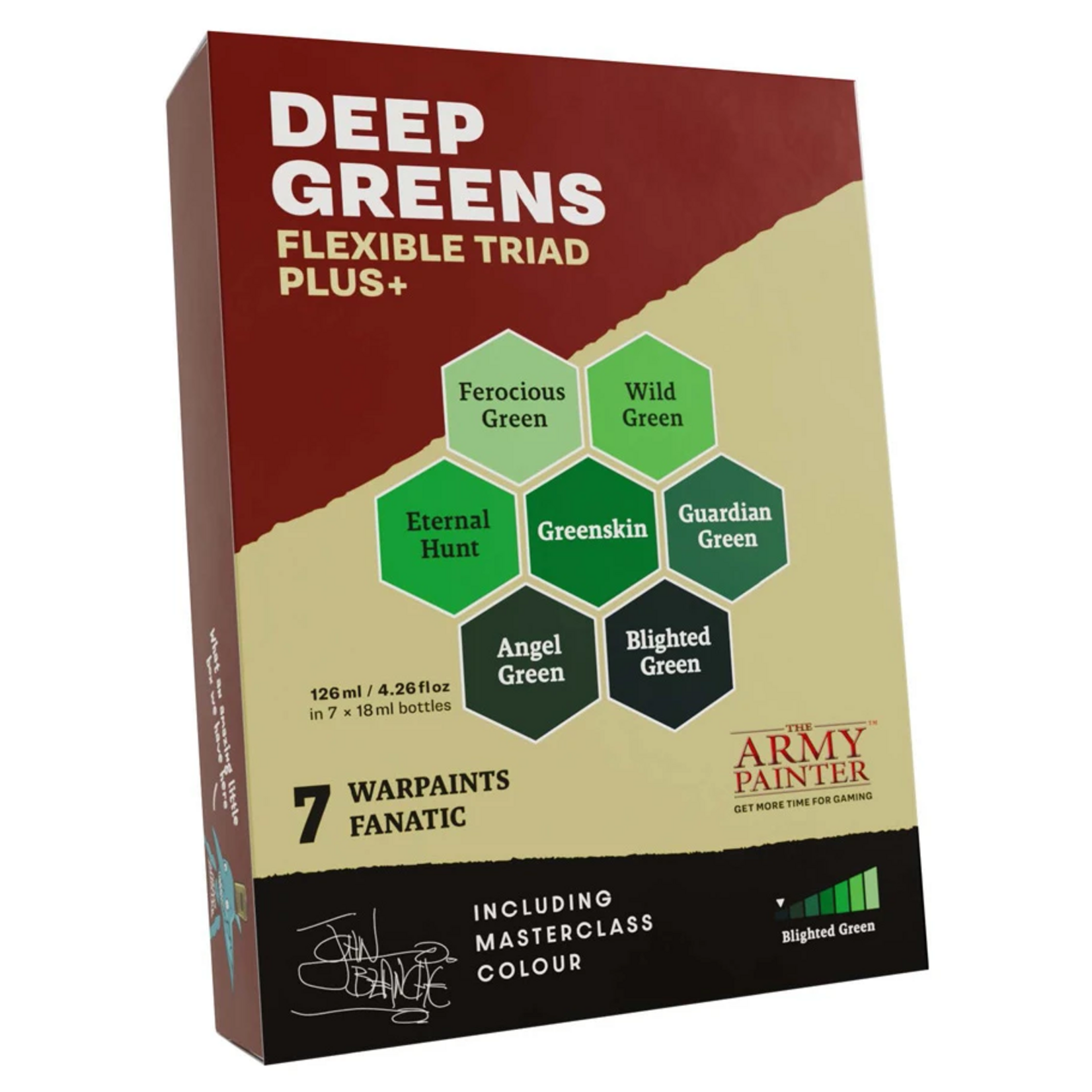 Army Painter Army Painter Warpaints Fanatic Flexible Triad Plus Deep Greens